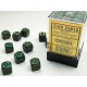 Dados D6 12mm (36) Dusty Green/Copper