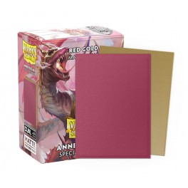 Dragon Shield Standard Sleeves Matte Dual - Red/Go